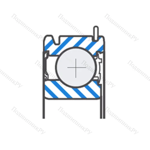 Подшипник шариковый радиальный 6TS 2-SX 06B 81LLUANPX 1V 1