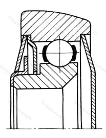 Подшипник  260805 размер 25x83x23/27 от производителя  ГПЗ-17 Подшипник  260805 размер 25x83x23/27 от производителя  ГПЗ-17