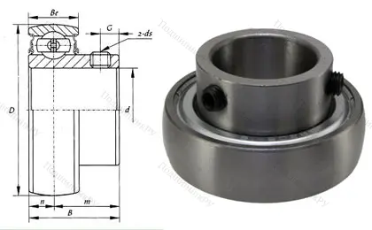 Корпусный подшипник SB 210 в Челябинске