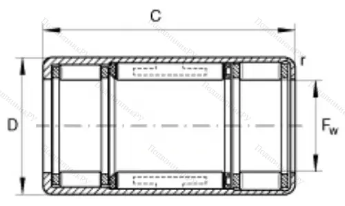 Подшипник обгонной муфты обгонная муфта HFL 3030 L 564 в Челябинске