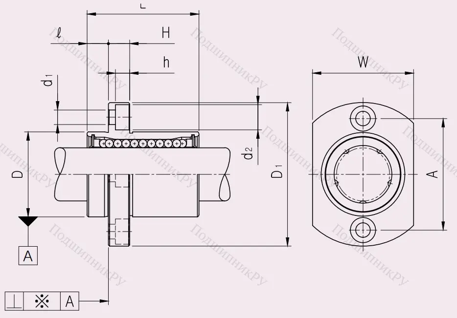 Подшипник LMH 10 UU в Челябинске