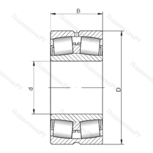 Подшипник роликовый радиальный самоцентрирующийся 239/1000W 33
