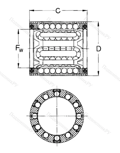 Подшипник LBBR 14-2LS в Челябинске