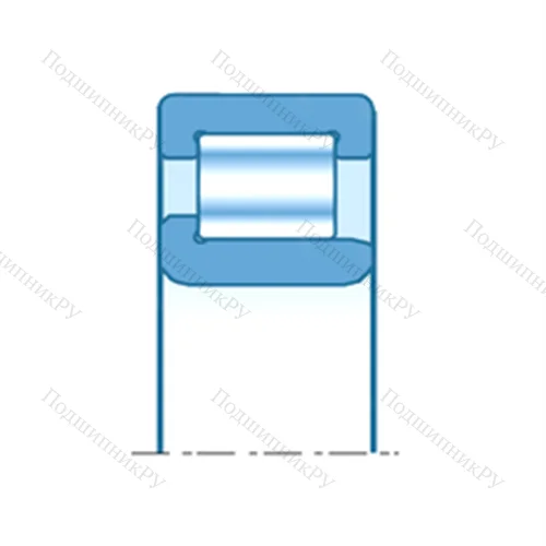 Подшипник роликовый радиальный NJ 228EM