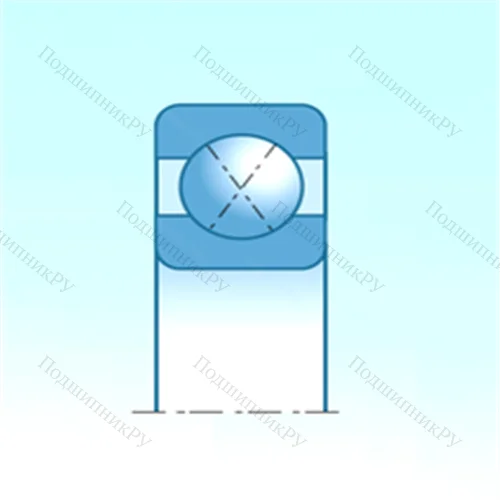 Подшипник шариковый радиально-упорный QJ 317N 2MA