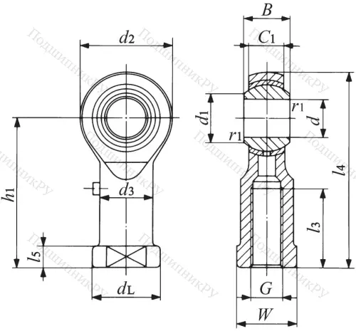 Шарнирная головка  PHS 10 L в Челябинске