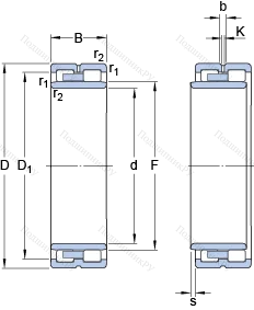 Подшипник NNU 49/670 B/SPW 33X в Челябинске