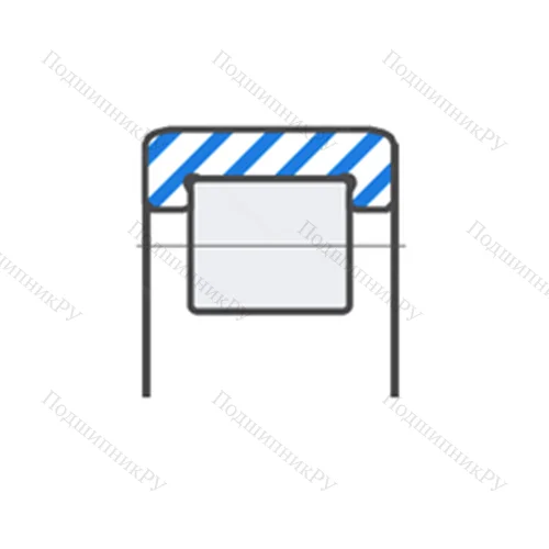 Подшипник роликовый радиальный RNU 070614