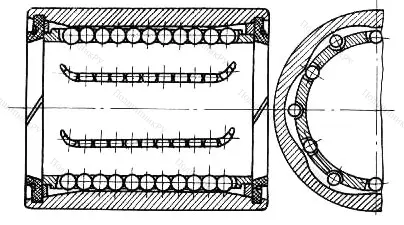 Модификация подшипника 6-510812Л2С17 размер 60x90x125 от производителя  ГПЗ-12 Модификация подшипника 6-510812Л2С17 размер 60x90x125 от производителя  ГПЗ-12