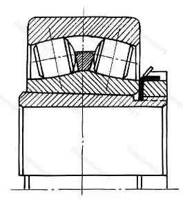 Подшипник  22317K+H 2317 (353615) 