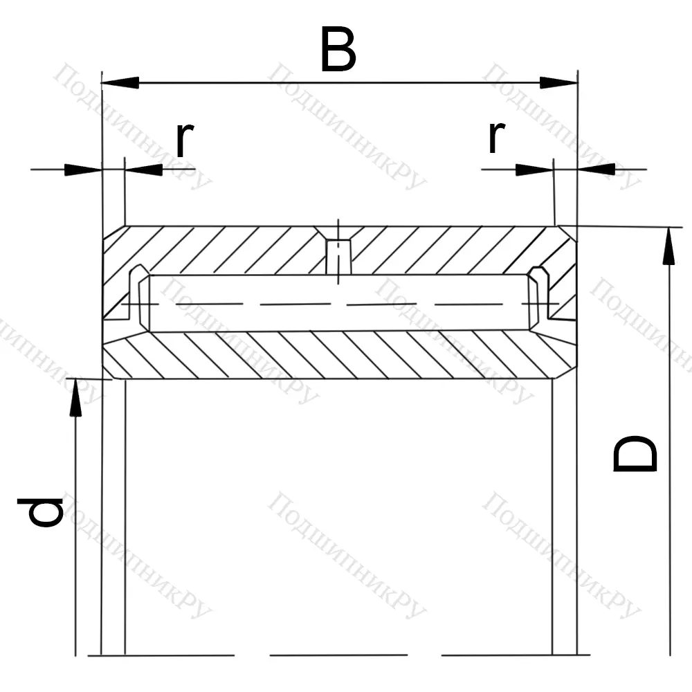 Подшипник NAV 4913 (4074913 ГОСТ) в Челябинске
