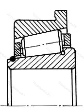 Подшипник  33216R (3067216) размер 80x140x46 от производителя  SKF