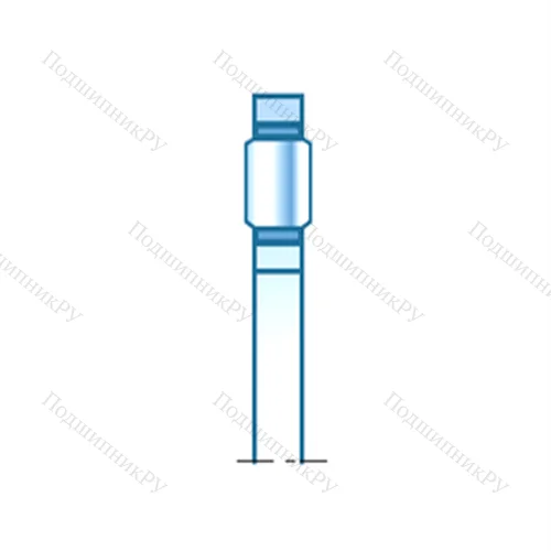 Подшипник игольчатый упорный AKJ 34.6X 51.1X 2