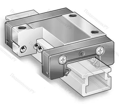 Каретка коррозионностойкая, двухрядная KWEM 15-G 2-G 2-B-V 0 в Челябинске