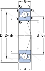 Подшипник S 7013 CE/HCP 4BVG 275 в Челябинске