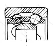 Подшипник  851074 размер 4x12x8 от производителя  ГПЗ-200 Подшипник  851074 размер 4x12x8 от производителя  ГПЗ-200