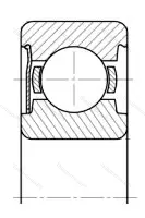 Модификация подшипника 60206АКШ1 размер 30x62x16 от производителя  ГПЗ-3