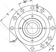 Подшипник FBSA 208 A/QFC в Челябинске