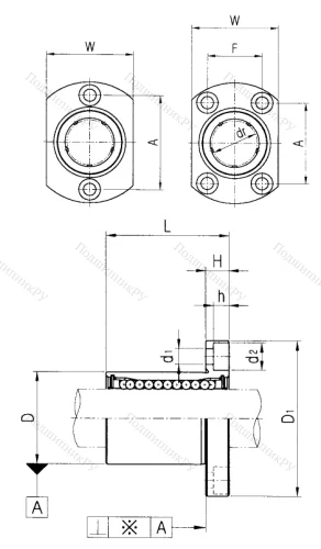 Подшипник LMH 25 UU в Челябинске