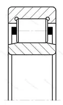 Модификация подшипника 32208 размер 40x80x18 от производителя  ГПЗ-4