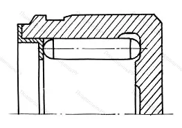 Модификация подшипника 704702 размер 16,305x30x25 от производителя  ГПЗ-1