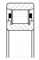 Модификация подшипника 2В0-1313 размер 65x140x33