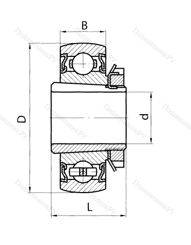 Шариковый однорядный подшипник 680210 A 2H 7C 17 в Челябинске