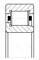 Подшипник  NJ 2230 (42530) размер 150x270x73 от производителя  SKF