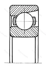 Модификация подшипника 14-2836083ЮТ размер 3x7x2,5 от производителя  ГПЗ-31
