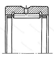 Подшипник NK 14/16/P 6 размер 14x22x16 от производителя  SKF