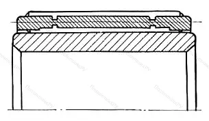 Подшипник  834904 размер 19x33x35 от производителя  ГПЗ-11
