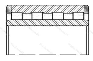 Подшипник  6452907 размер 35x55x36 от производителя  ГПЗ-19