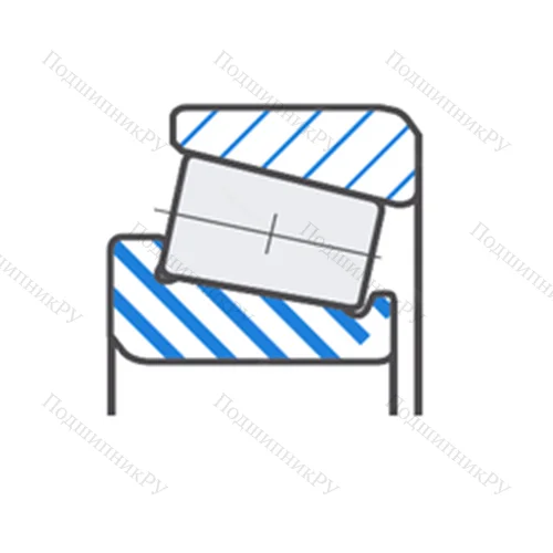 Подшипник роликовый радиально-упорный ET-CR-0740SATPX 1V 1-G от производителя  NTN