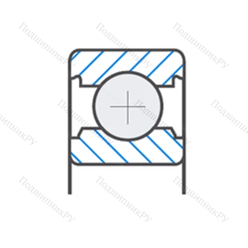 Подшипник шариковый радиальный 10R 6304AF 386