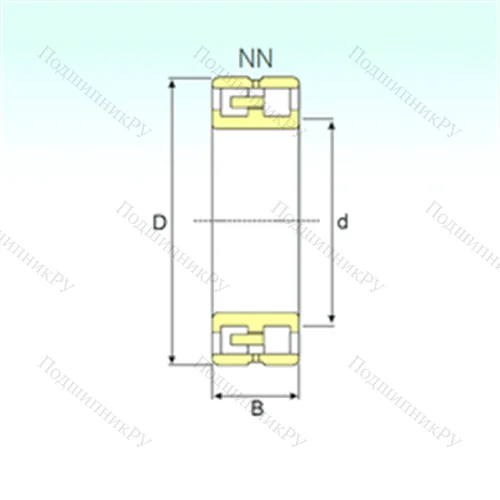 Подшипник роликовый радиальный NN 3005 SP
