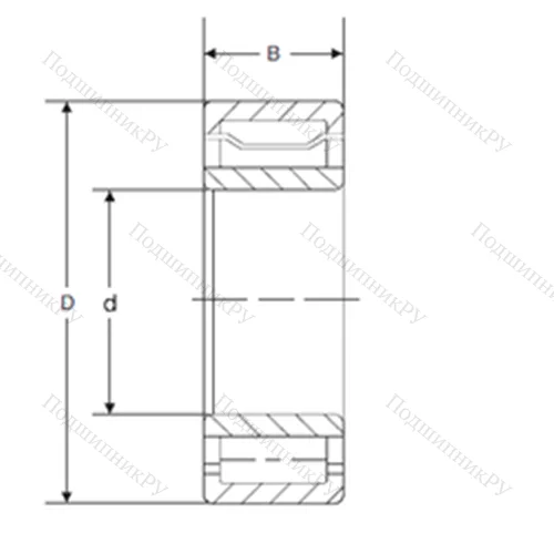 Подшипник роликовый радиальный A 5238 WB от производителя  SIGMA
