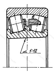Модификация подшипника 113517 размер 85x150x36 ГПЗ-11 от производителя  ГПЗ-11