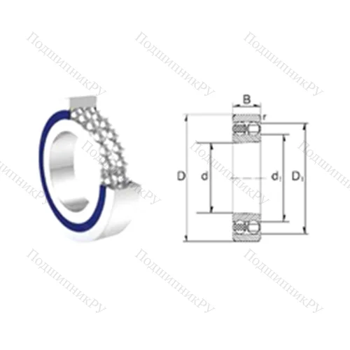 Подшипник шариковый радиальный самоцентрирующийся 1204