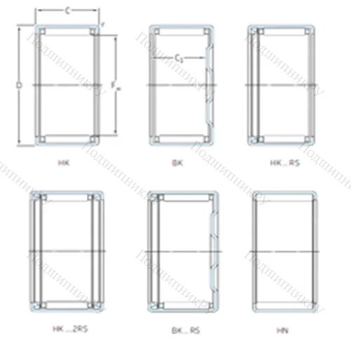 Подшипник игольчатый радиальный HK 4016.2RS