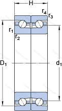 Подшипник BTM 170 BM/HCP 4CDB в Челябинске