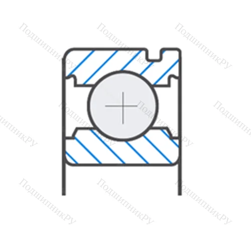 Подшипник шариковый радиальный AB 40320