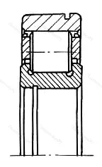 Модификация подшипника 6-112741ДТ1 размер 205x280x2 от производителя  ГПЗ-4