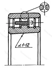 Модификация подшипника 5-3182120КЛЕ размер 100x150x37 от производителя  ГПЗ-23