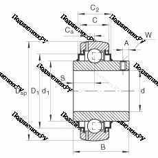 Подшипник GYE 90-KRR-B в Челябинске